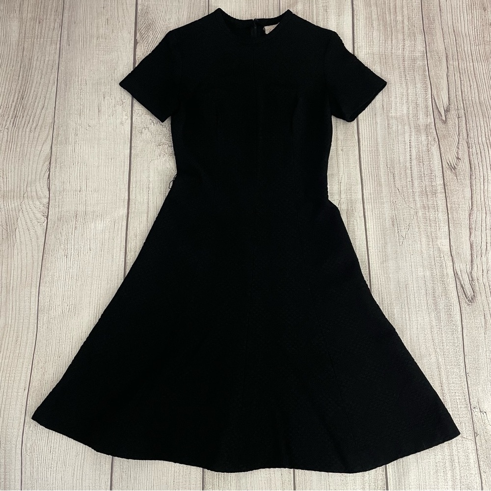 VINTAGE 1970s It’s A Lehigh Women’s Black A-Line Midi Dress Size Small
